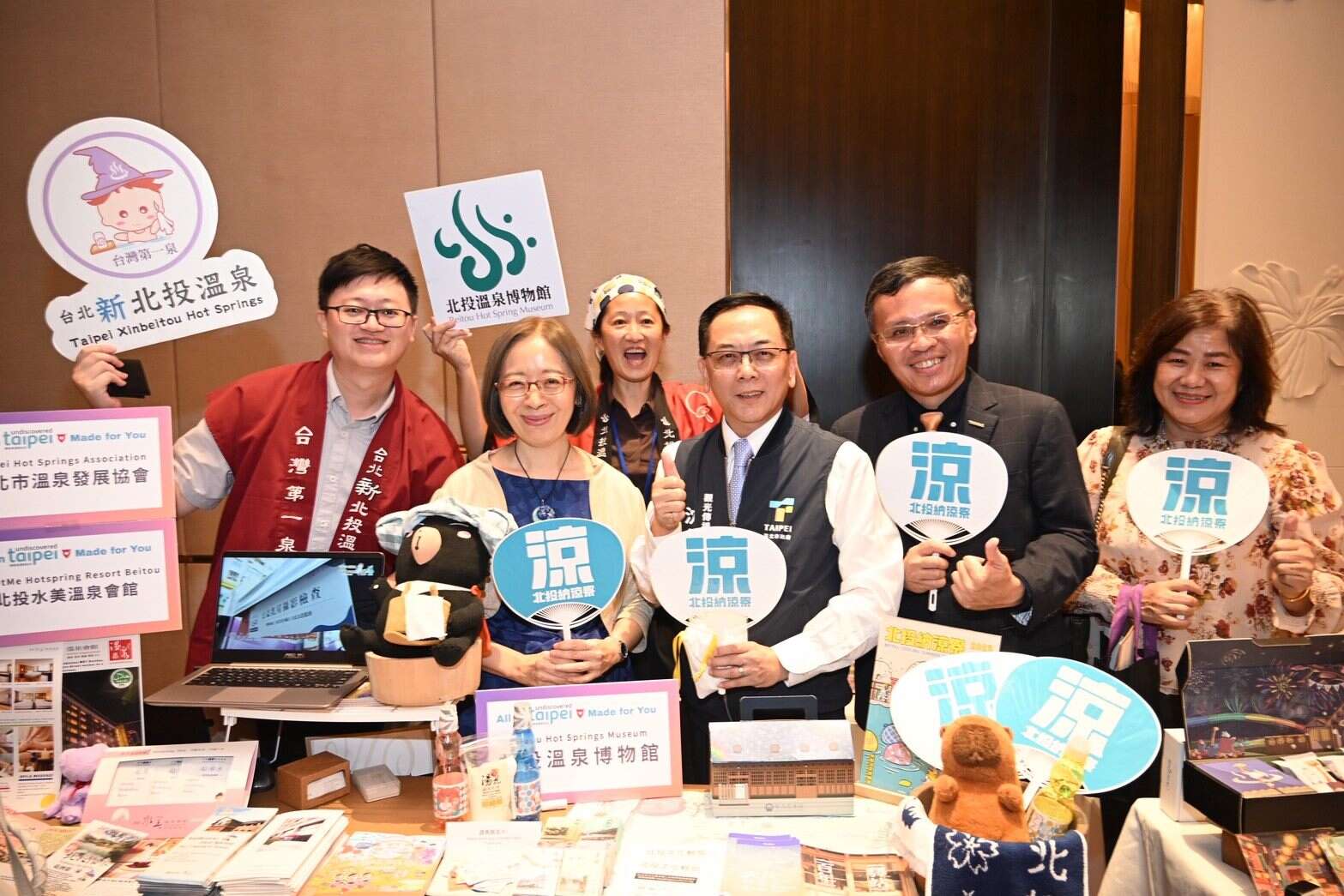 驻马来西亚代表处叶非比大使亲临活动现场，展现台北与马来西亚观光交流的重要支持(图片来源：台北市政府观光传播局)