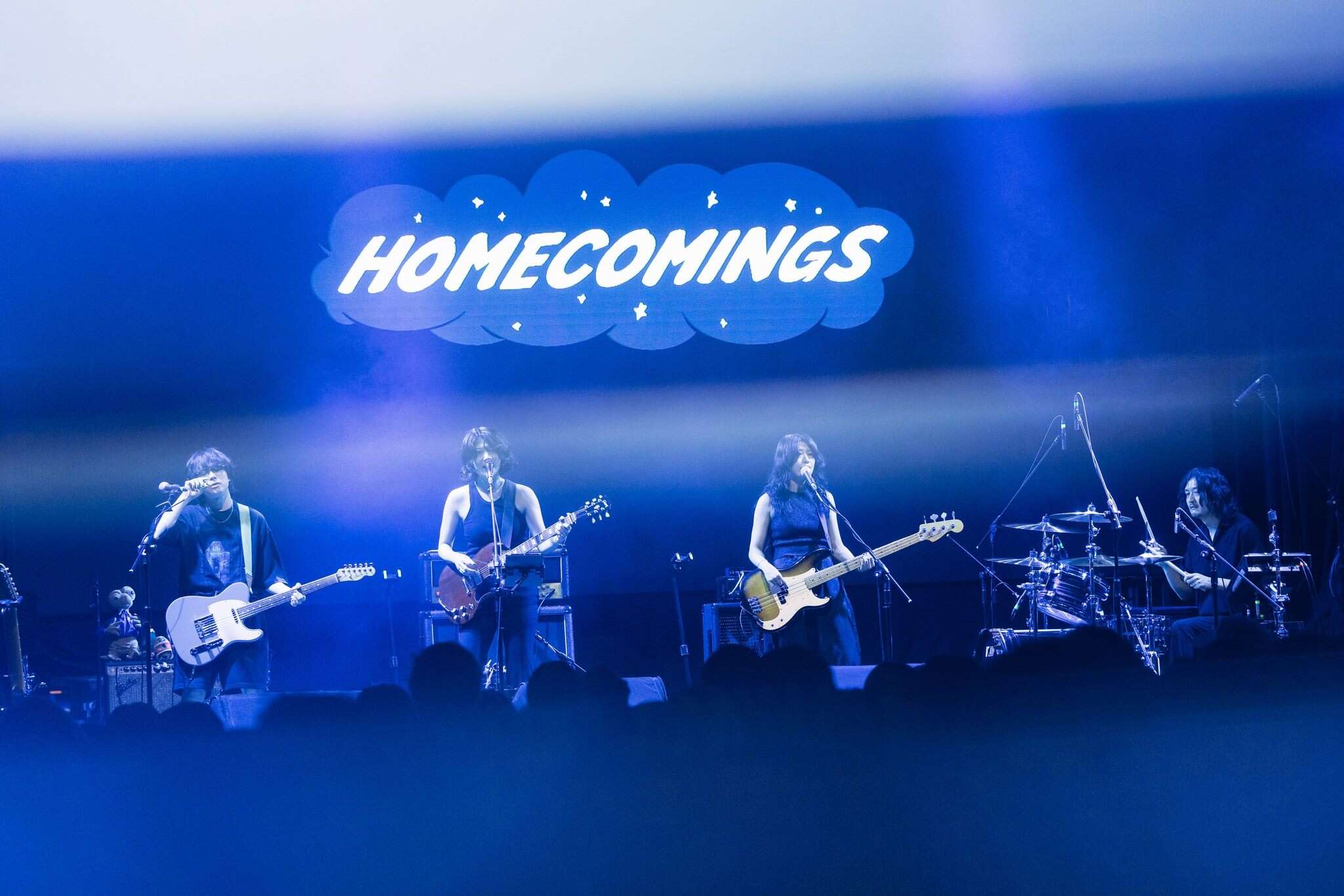 JAM JAM ASIA亚洲音乐节表演团体Homecomings(图片来源：台北市政府文化局)