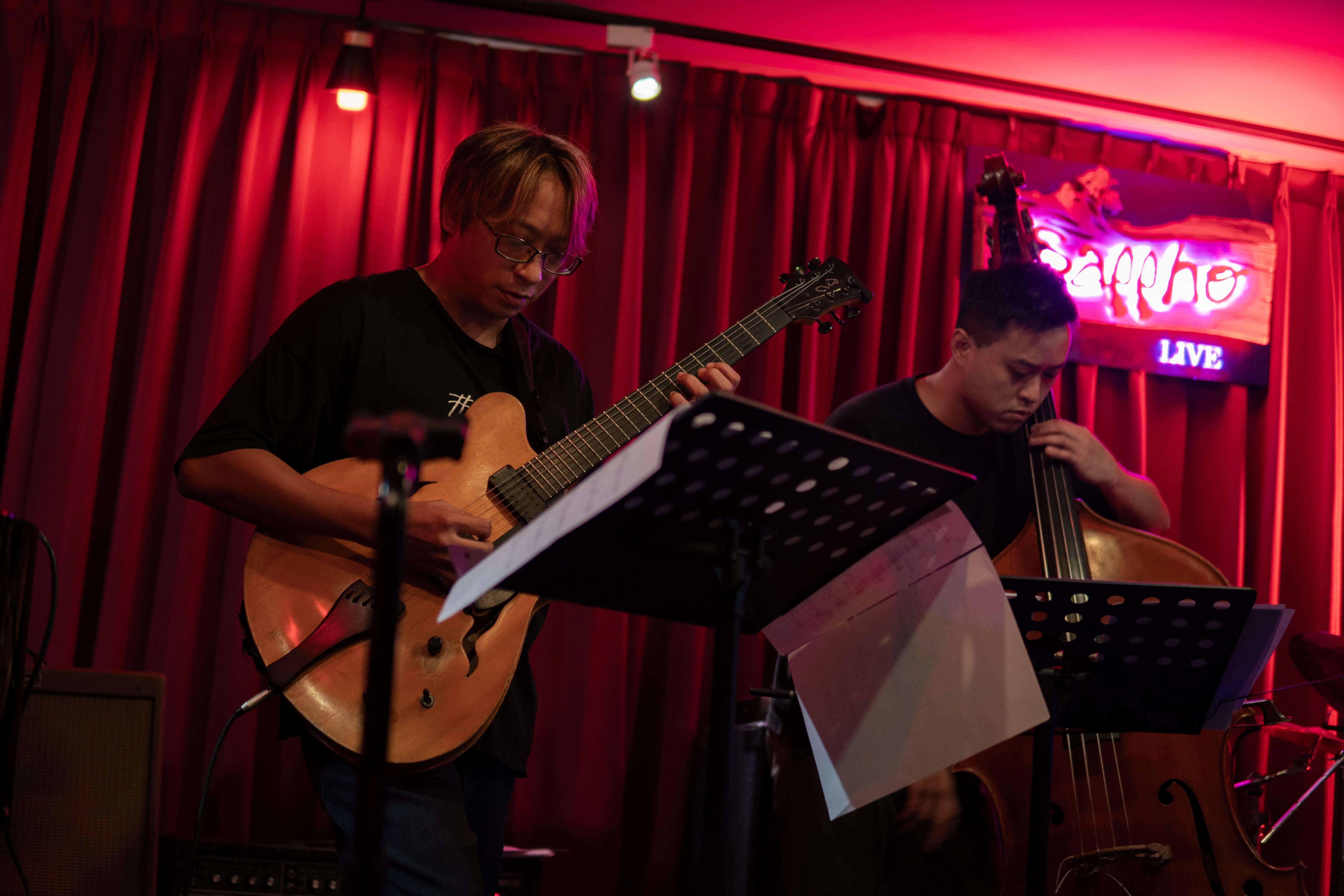 8月9日 Sappho Live Jazz 《Julien Moreen Quartet》演出现场(图片来源：台北市政府文化局)