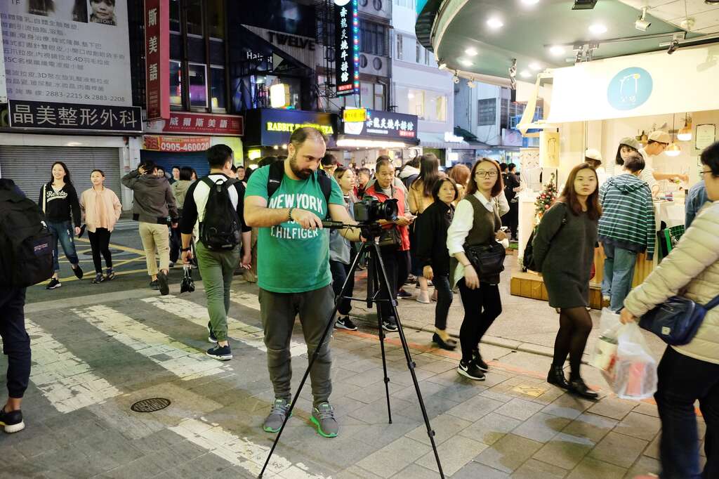 KIZBAZ希望藉由他眼下的鏡頭，將台北的城市張力傳遞給全世界。（圖／台北市政府觀光傳播局提供）