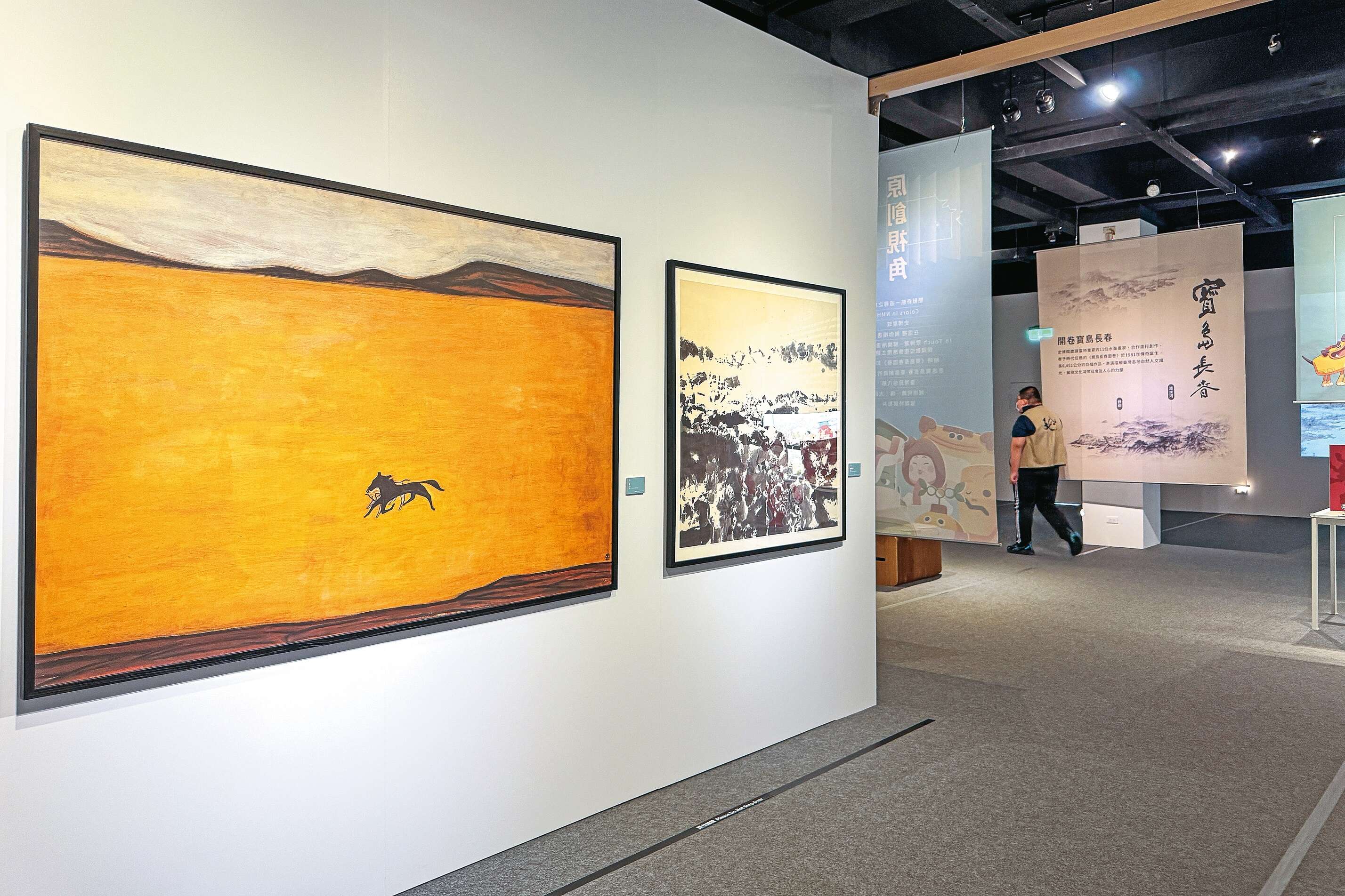 P06-09 廟宇文化-5 松山奉天宮與國立歷史博物館合作舉行「歷史神展開」特展，延續廟宇的文化教育功能。（攝影／楊彩成）
