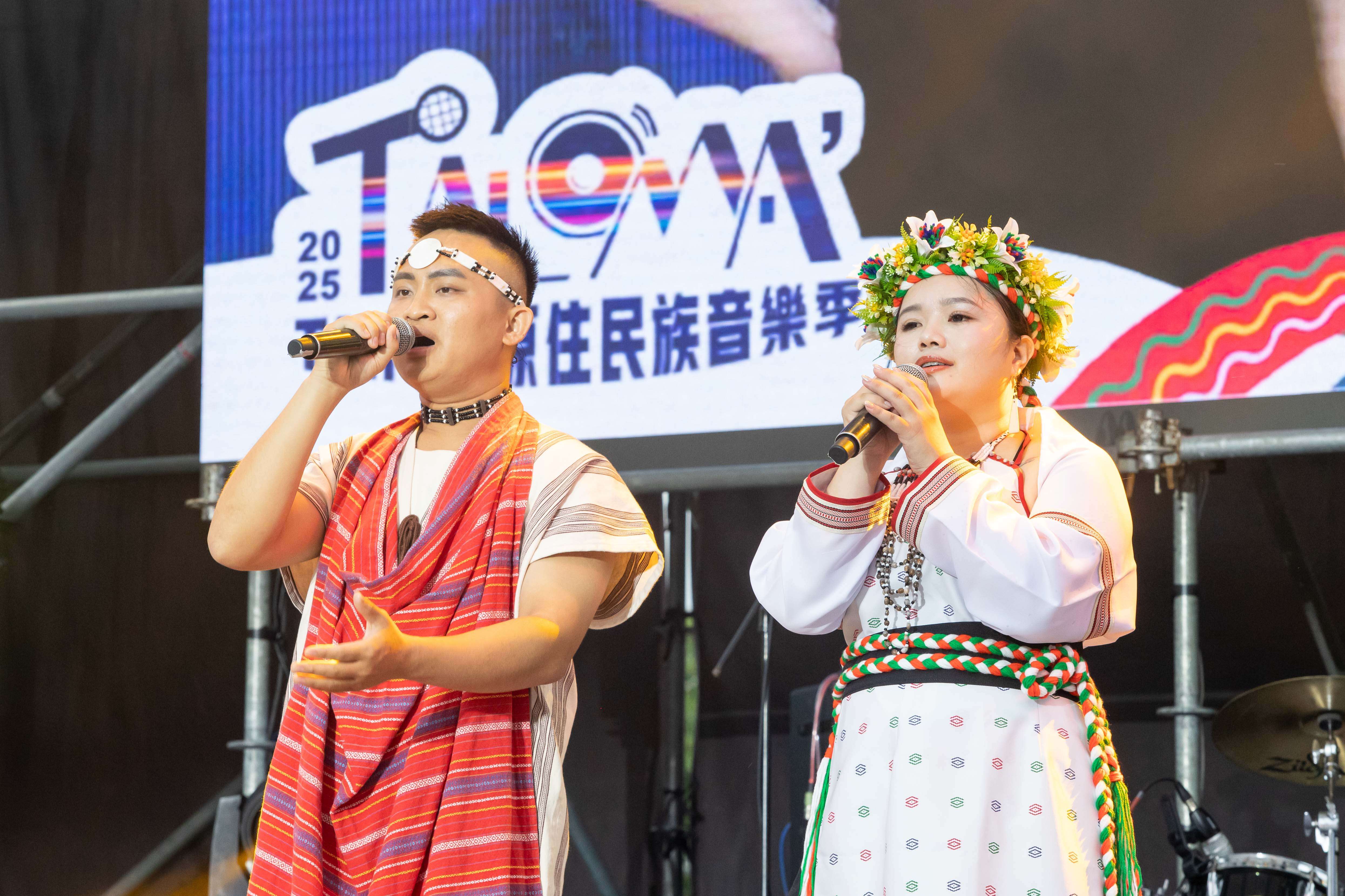 TAIPEI原住民族音樂季-歌手演唱(圖片來源：臺北市政府原住民族事務委員會)