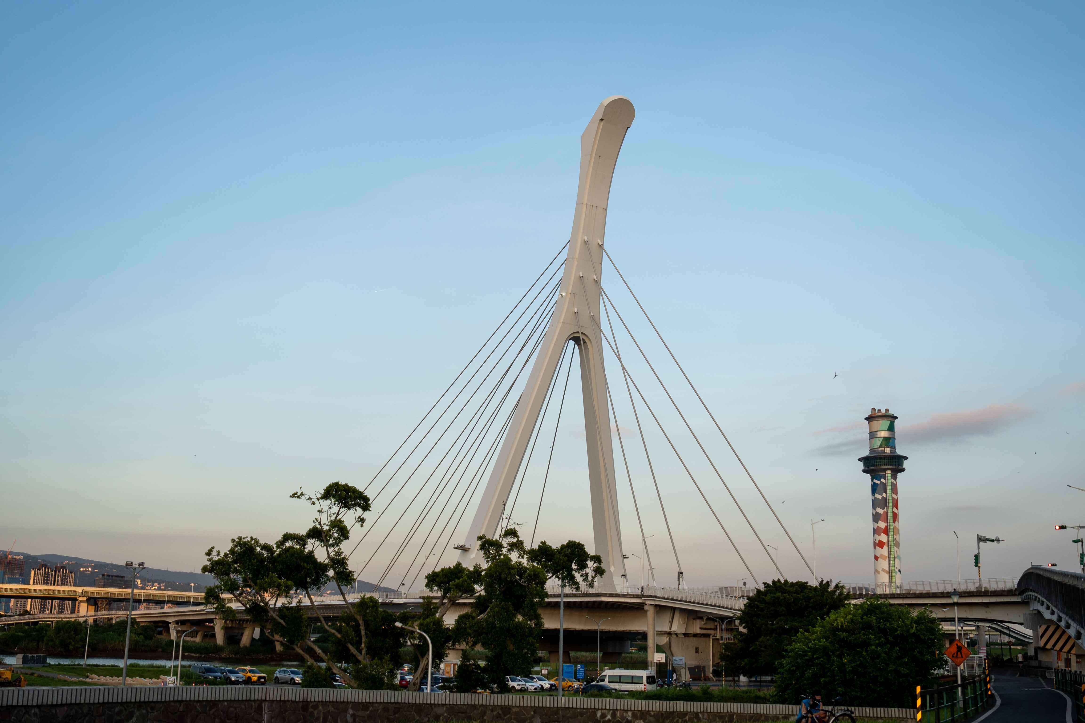 第八段社子大桥（图片来源：台北市政府工务局大地工程处）