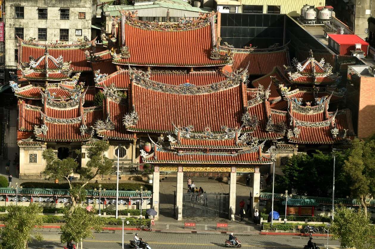 图／艋舺龙山寺。（取自台北旅游网）