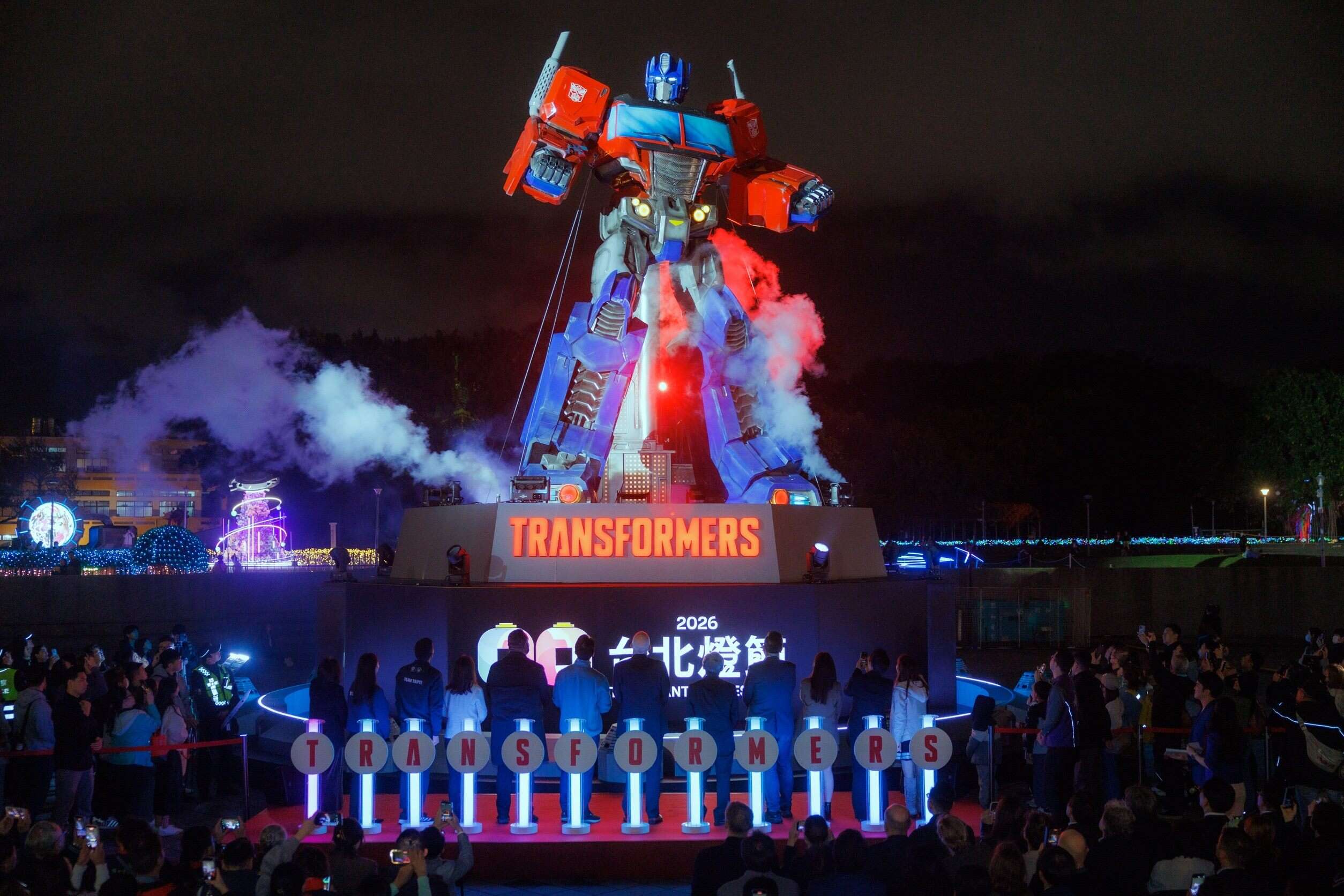 Transformers, Bravo Bear, and a City in Lights: Ta