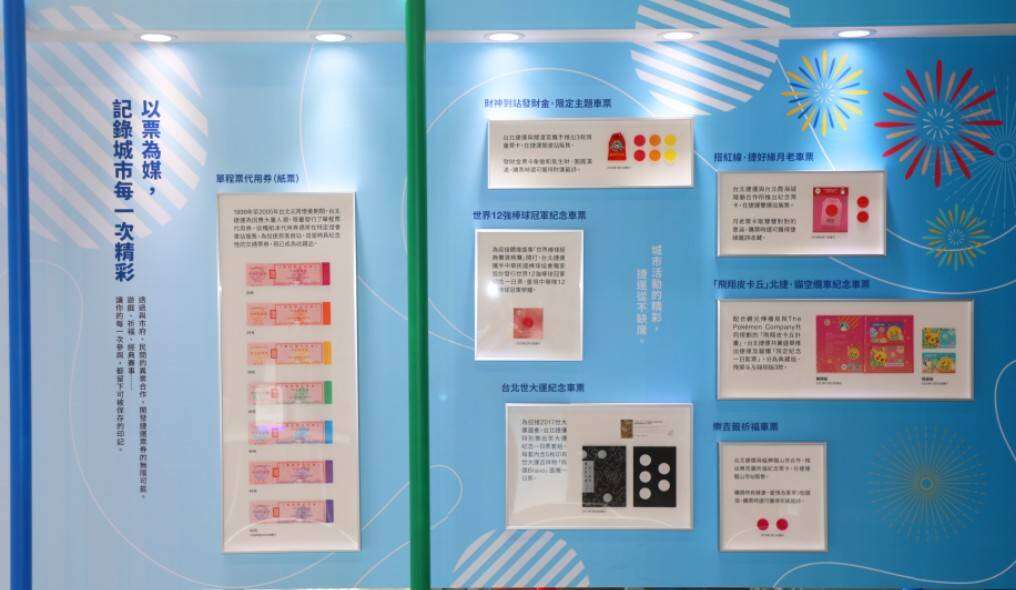 台北MRT乗車券の歩み展 30年の通勤と都市の記憶
