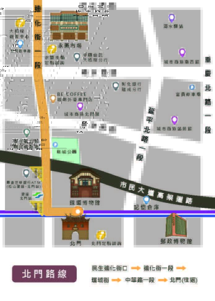 北門 地圖