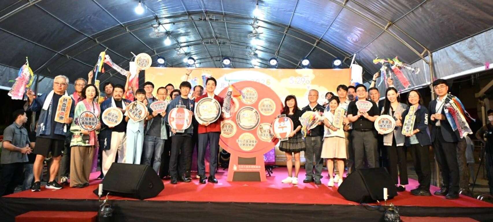以辦桌圓桌為意象正式掲開2026北投夏日祭り好菜（圖片來源：臺北市商業處）