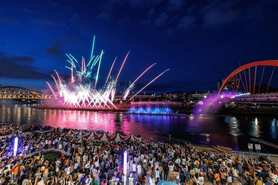 2026台北水舞嘉年华 6／13开幕限定水火共舞（图为2025年活动资料照；（图片来源：台北市政府观光传播局）