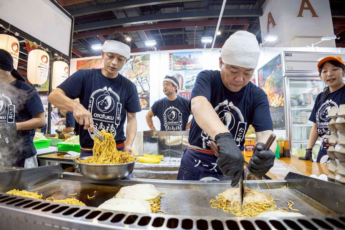 台湾美食展邀请各国共同展出，提供民众多元美食飨宴。（图片来源：台湾观光协会）