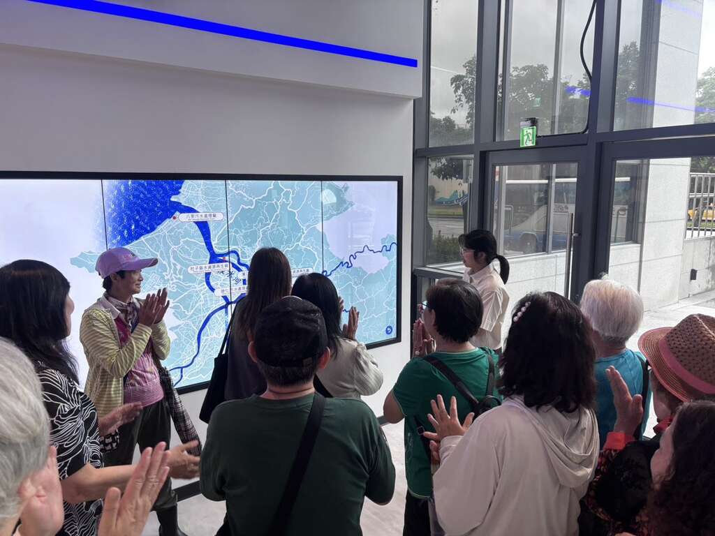 志工團（圖片來源：臺北市政府工務局衛生下水道工程處）