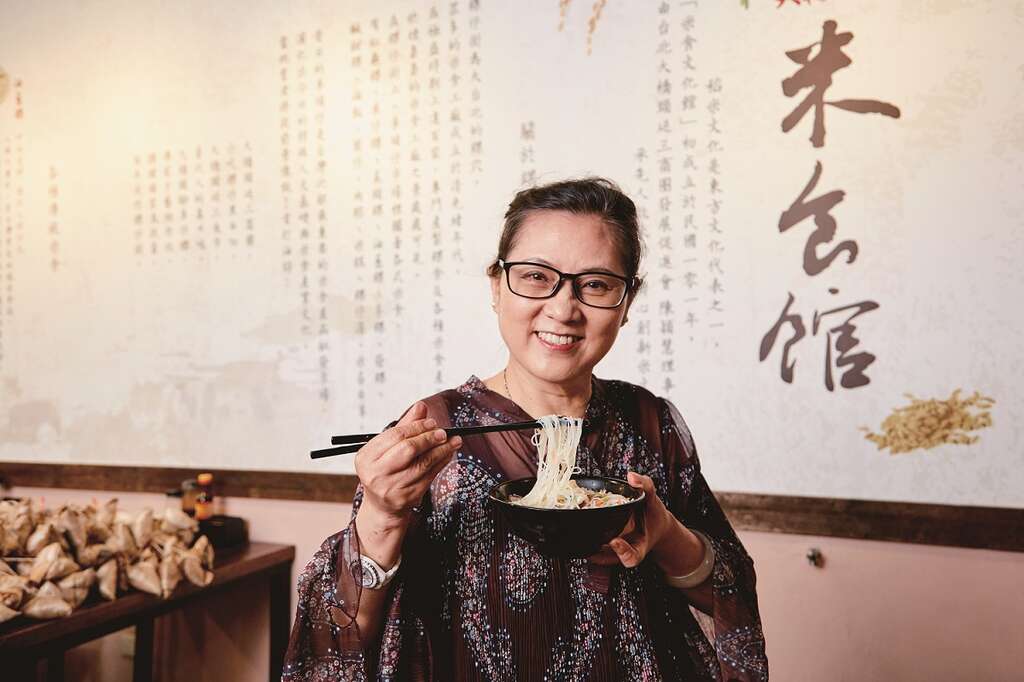 陈颖慧试图让粿仔街的米食文化再现。