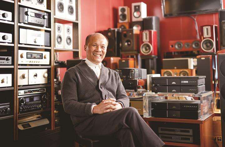 The owner of North Gate Audio, Huang Zhennen came to Taipei from Yunlin seeking his fortune when he was young. (Photo: Liang Zhongxian)