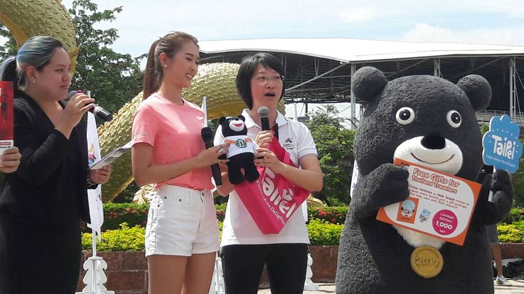 北市府6月赴泰國辦理聖火傳遞活動，同時針對泰國旅客推出世大運旅遊專案