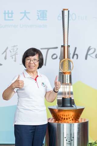 Su Lichung hopes the Taipei 2017 Universiade will be a glorious memory for all Taiwanese. (Photo: Liang Zhongxian)