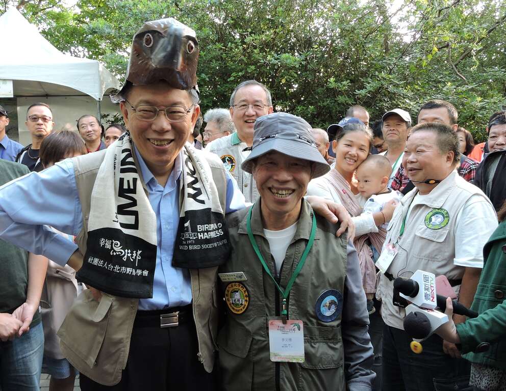 圖2. 市長參加解說導覽活動
