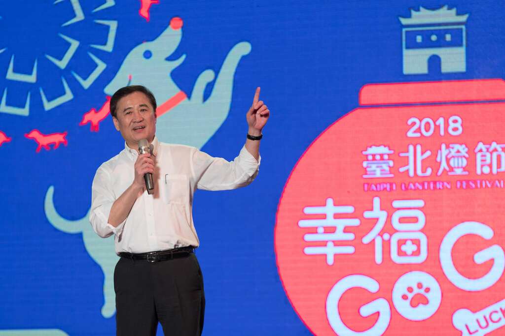 副市长陈景峻感谢市民支持，才能让台北灯节圆满落幕。