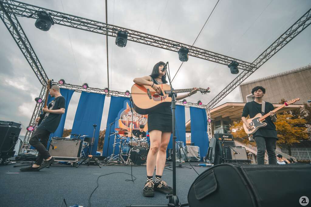 4月7日Simon、渣泥、粗大Band、黑鳶Milvus師大公園開唱！圖為渣泥樂團。